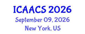 International Conference on Agriculture, Agronomy and Crop Sciences (ICAACS) September 09, 2026 - New York, United States