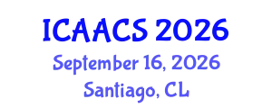International Conference on Agriculture, Agronomy and Crop Sciences (ICAACS) September 16, 2026 - Santiago, Chile