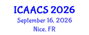 International Conference on Agriculture, Agronomy and Crop Sciences (ICAACS) September 16, 2026 - Nice, France