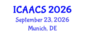 International Conference on Agriculture, Agronomy and Crop Sciences (ICAACS) September 23, 2026 - Munich, Germany