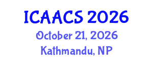 International Conference on Agriculture, Agronomy and Crop Sciences (ICAACS) October 21, 2026 - Kathmandu, Nepal