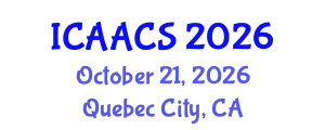 International Conference on Agriculture, Agronomy and Crop Sciences (ICAACS) October 21, 2026 - Quebec City, Canada
