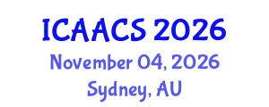 International Conference on Agriculture, Agronomy and Crop Sciences (ICAACS) November 04, 2026 - Sydney, Australia
