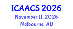 International Conference on Agriculture, Agronomy and Crop Sciences (ICAACS) November 11, 2026 - Melbourne, Australia