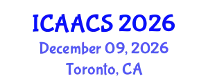 International Conference on Agriculture, Agronomy and Crop Sciences (ICAACS) December 09, 2026 - Toronto, Canada