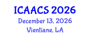 International Conference on Agriculture, Agronomy and Crop Sciences (ICAACS) December 13, 2026 - Vientiane, Laos
