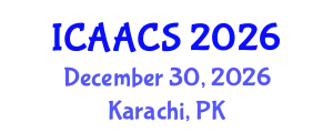 International Conference on Agriculture, Agronomy and Crop Sciences (ICAACS) December 30, 2026 - Karachi, Pakistan