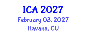 International Conference on Aeroacoustics (ICA) February 03, 2027 - Havana, Cuba