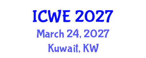 International Conference on Wind Engineering (ICWE) March 24, 2027 - Kuwait, Kuwait