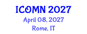 International Conference on Optical MEMS and Nanophotonics (ICOMN) April 08, 2027 - Rome, Italy
