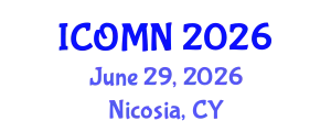 International Conference on Optical MEMS and Nanophotonics (ICOMN) June 29, 2026 - Nicosia, Cyprus