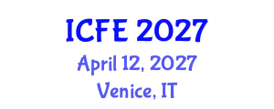 International Conference on Functional Equations (ICFE) April 12, 2027 - Venice, Italy