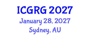 International Conference on General Relativity and Gravitation (ICGRG) January 28, 2027 - Sydney, Australia