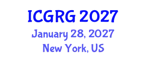 International Conference on General Relativity and Gravitation (ICGRG) January 28, 2027 - New York, United States