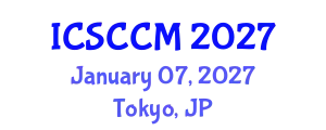 International Conference on Shock Compression of Condensed Matter (ICSCCM) January 07, 2027 - Tokyo, Japan
