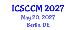 International Conference on Shock Compression of Condensed Matter (ICSCCM) May 20, 2027 - Berlin, Germany