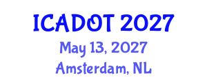 International Conference on Aerospace Design and Optimization Technologies (ICADOT) May 13, 2027 - Amsterdam, Netherlands