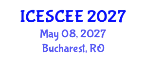 International Conference on Energy Storage, Conversion and Electrical Engineering (ICESCEE) May 08, 2027 - Bucharest, Romania
