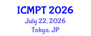 International Conference on Mycotoxins, Phycotoxins and Toxicology (ICMPT) July 22, 2026 - Tokyo, Japan