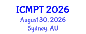 International Conference on Mycotoxins, Phycotoxins and Toxicology (ICMPT) August 30, 2026 - Sydney, Australia