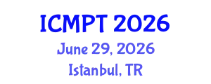 International Conference on Mycotoxins, Phycotoxins and Toxicology (ICMPT) June 29, 2026 - Istanbul, Turkey