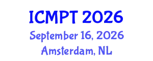 International Conference on Mycotoxins, Phycotoxins and Toxicology (ICMPT) September 16, 2026 - Amsterdam, Netherlands