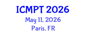 International Conference on Mycotoxins, Phycotoxins and Toxicology (ICMPT) May 11, 2026 - Paris, France