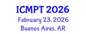 International Conference on Mycotoxins, Phycotoxins and Toxicology (ICMPT) February 23, 2026 - Buenos Aires, Argentina