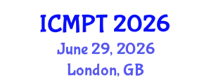 International Conference on Mycotoxins, Phycotoxins and Toxicology (ICMPT) June 29, 2026 - London, United Kingdom