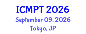 International Conference on Mycotoxins, Phycotoxins and Toxicology (ICMPT) September 09, 2026 - Tokyo, Japan