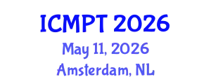 International Conference on Mycotoxins, Phycotoxins and Toxicology (ICMPT) May 11, 2026 - Amsterdam, Netherlands