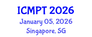International Conference on Mycotoxins, Phycotoxins and Toxicology (ICMPT) January 05, 2026 - Singapore, Singapore