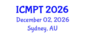 International Conference on Mycotoxins, Phycotoxins and Toxicology (ICMPT) December 02, 2026 - Sydney, Australia