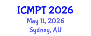 International Conference on Mycotoxins, Phycotoxins and Toxicology (ICMPT) May 11, 2026 - Sydney, Australia