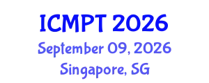 International Conference on Mycotoxins, Phycotoxins and Toxicology (ICMPT) September 09, 2026 - Singapore, Singapore