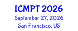 International Conference on Mycotoxins, Phycotoxins and Toxicology (ICMPT) September 27, 2026 - San Francisco, United States