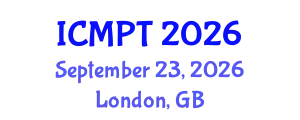 International Conference on Mycotoxins, Phycotoxins and Toxicology (ICMPT) September 23, 2026 - London, United Kingdom