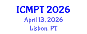 International Conference on Mycotoxins, Phycotoxins and Toxicology (ICMPT) April 13, 2026 - Lisbon, Portugal