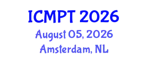 International Conference on Mycotoxins, Phycotoxins and Toxicology (ICMPT) August 05, 2026 - Amsterdam, Netherlands
