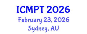 International Conference on Mycotoxins, Phycotoxins and Toxicology (ICMPT) February 23, 2026 - Sydney, Australia