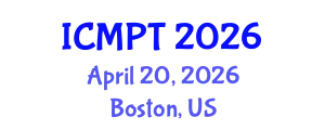 International Conference on Mycotoxins, Phycotoxins and Toxicology (ICMPT) April 20, 2026 - Boston, United States