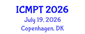 International Conference on Mycotoxins, Phycotoxins and Toxicology (ICMPT) July 19, 2026 - Copenhagen, Denmark