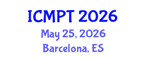 International Conference on Mycotoxins, Phycotoxins and Toxicology (ICMPT) May 25, 2026 - Barcelona, Spain