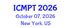 International Conference on Mycotoxins, Phycotoxins and Toxicology (ICMPT) October 07, 2026 - New York, United States