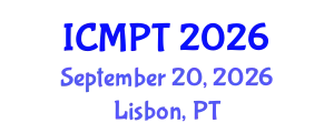 International Conference on Mycotoxins, Phycotoxins and Toxicology (ICMPT) September 20, 2026 - Lisbon, Portugal