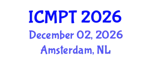International Conference on Mycotoxins, Phycotoxins and Toxicology (ICMPT) December 02, 2026 - Amsterdam, Netherlands