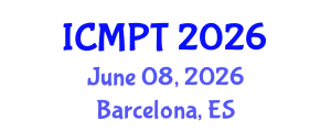 International Conference on Mycotoxins, Phycotoxins and Toxicology (ICMPT) June 08, 2026 - Barcelona, Spain
