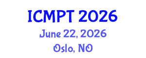 International Conference on Mycotoxins, Phycotoxins and Toxicology (ICMPT) June 22, 2026 - Oslo, Norway