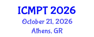 International Conference on Mycotoxins, Phycotoxins and Toxicology (ICMPT) October 21, 2026 - Athens, Greece