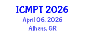 International Conference on Mycotoxins, Phycotoxins and Toxicology (ICMPT) April 06, 2026 - Athens, Greece